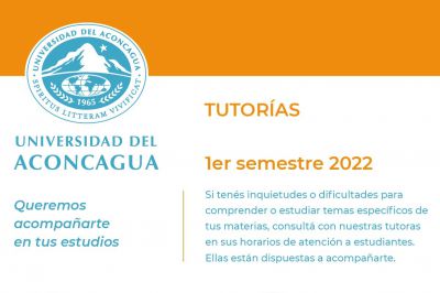 Tutorías 1º semestre 2022